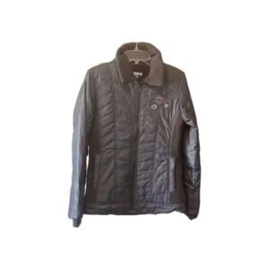 Volcom Women’s Quilted Coat Jacket M Sherpa Fleece Lined Winter Ski Outdoor